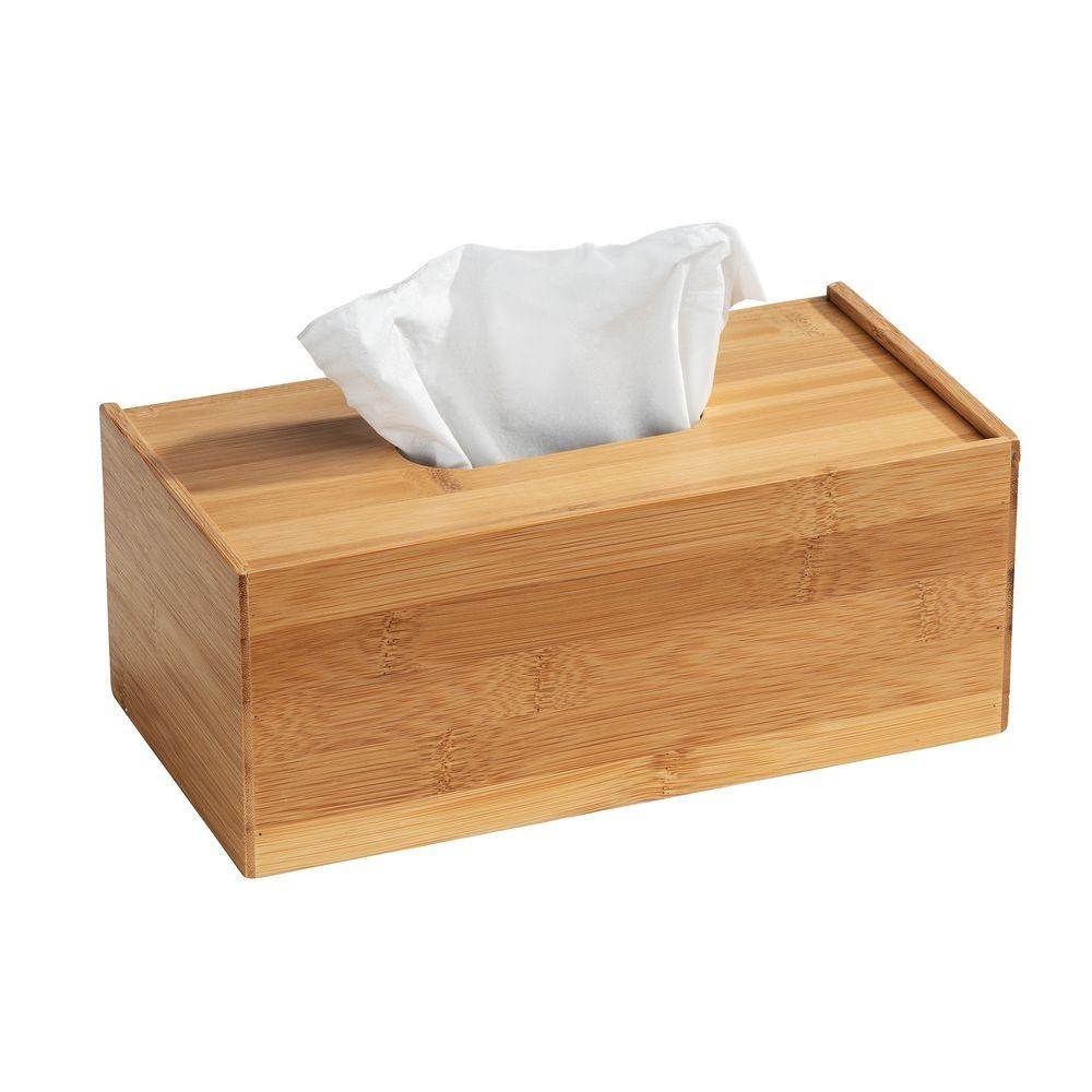 Terra Bamboo Tissue Box - HOME STORAGE - Tissue Boxes - Soko and Co