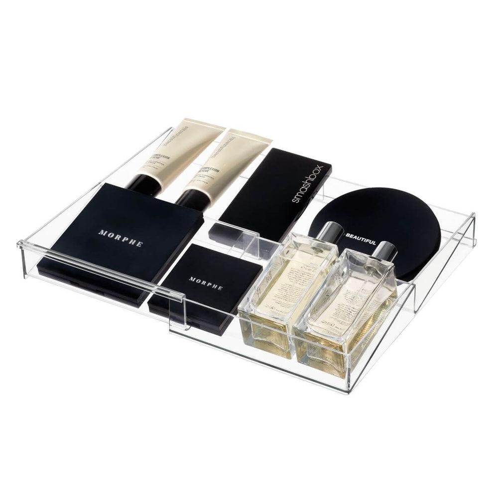 The Home Edit by iDesign Angled Expandable Drawer Organiser - BATHROOM - Makeup Storage - Soko and Co