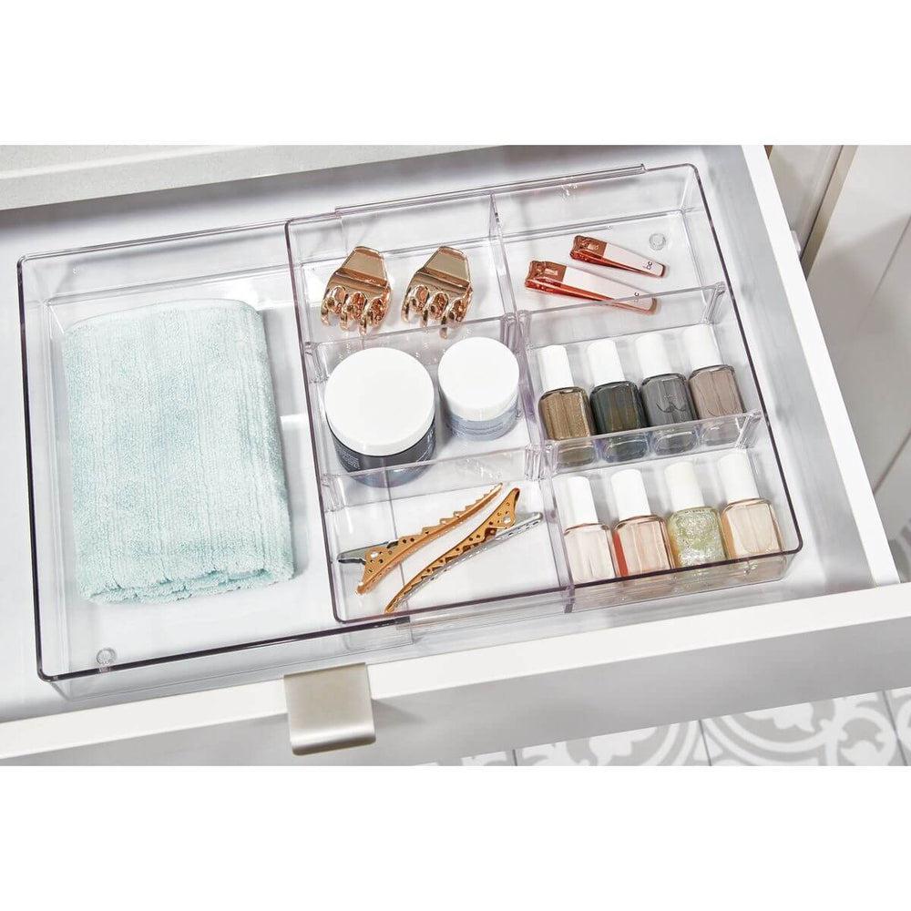 The Home Edit by iDesign Expandable Makeup Drawer Organiser - BATHROOM - Makeup Storage - Soko and Co