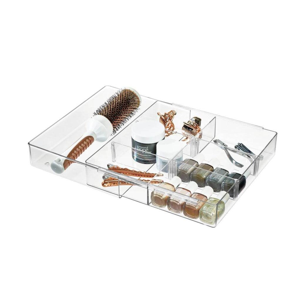 The Home Edit by iDesign Expandable Makeup Drawer Organiser - BATHROOM - Makeup Storage - Soko and Co