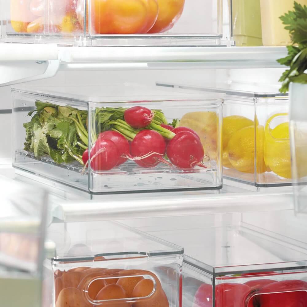 The Home Edit by iDesign Long Lidded Produce Container - KITCHEN - Fridge and Produce - Soko and Co