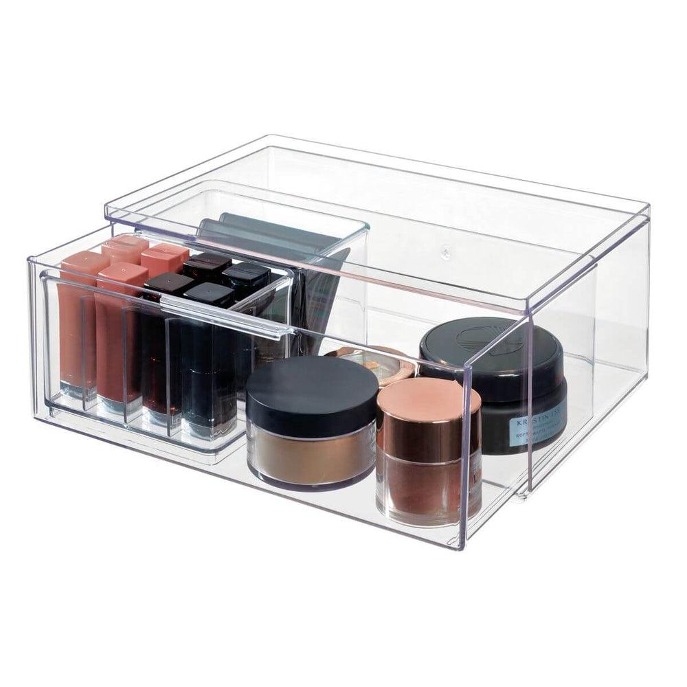 The Home Edit by iDesign Shallow Makeup Drawer Small - BATHROOM - Makeup Storage - Soko and Co