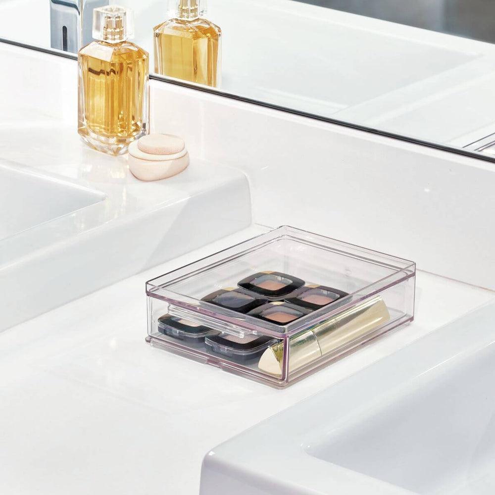 The Home Edit by iDesign Shallow Makeup Drawer Small - BATHROOM - Makeup Storage - Soko and Co