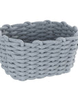 Tia Rectangular Woven Storage Basket Medium - HOME STORAGE - Baskets and Totes - Soko and Co