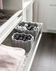 Tia Rectangular Woven Storage Basket Medium - HOME STORAGE - Baskets and Totes - Soko and Co