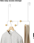 Umbra Estique 5 Hook Over Door Hook White - WARDROBE - Over the Door Hooks - Soko and Co