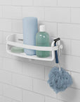 Umbra Flex Suction Shower Basket White - BATHROOM - Suction - Soko and Co