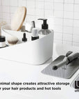 Umbra Glam Hair Tool Organiser White - BATHROOM - Makeup Storage - Soko and Co