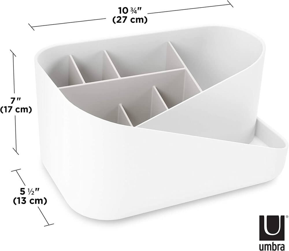 Umbra Glam Hair Tool Organiser White - BATHROOM - Makeup Storage - Soko and Co