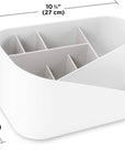 Umbra Glam Hair Tool Organiser White - BATHROOM - Makeup Storage - Soko and Co