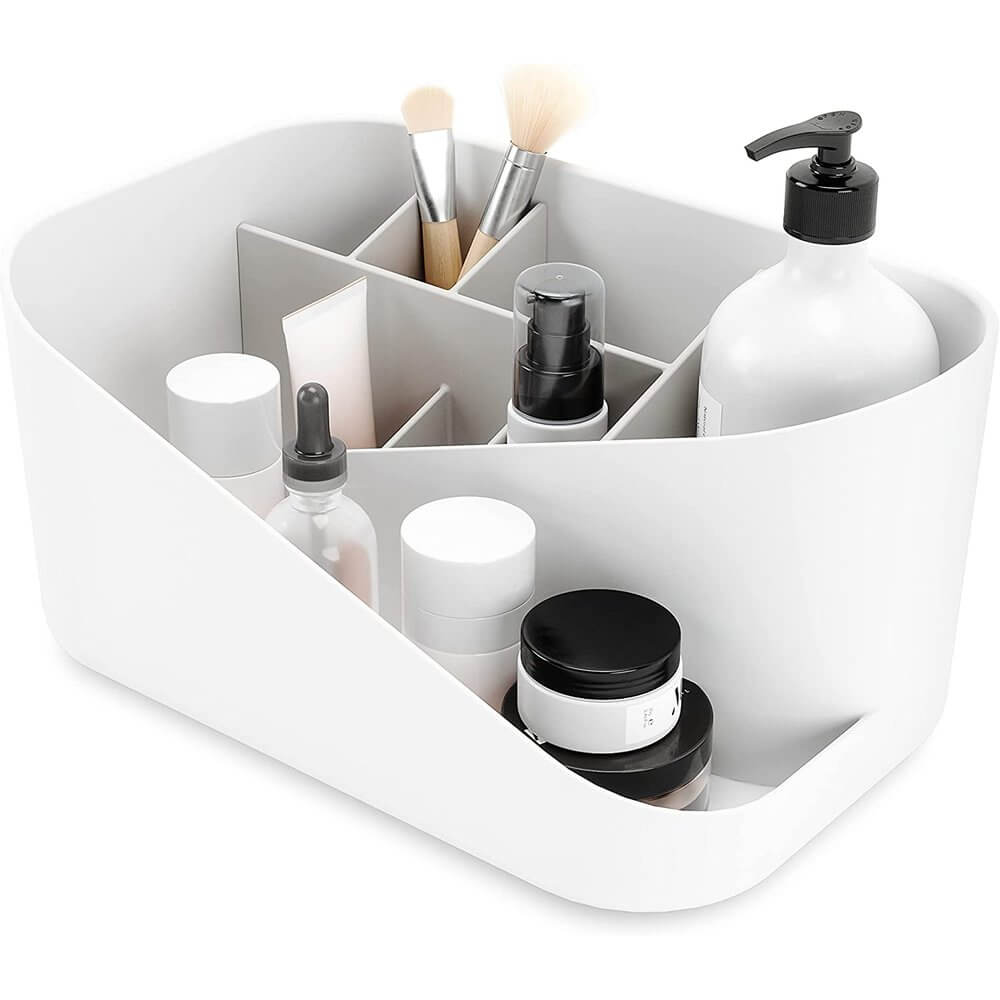 Umbra Glam Makeup Organiser White - BATHROOM - Makeup Storage - Soko and Co