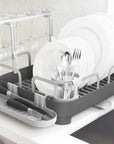 Umbra Holster Deluxe Dish Rack Charcoal Grey - KITCHEN - Dish Racks and Mats - Soko and Co