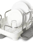 Umbra Holster Deluxe Dish Rack White - KITCHEN - Dish Racks and Mats - Soko and Co