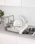 Umbra Holster Deluxe Dish Rack White - KITCHEN - Dish Racks and Mats - Soko and Co