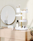 Umbra Pirouette Rotating Makeup Organiser White - BATHROOM - Makeup Storage - Soko and Co