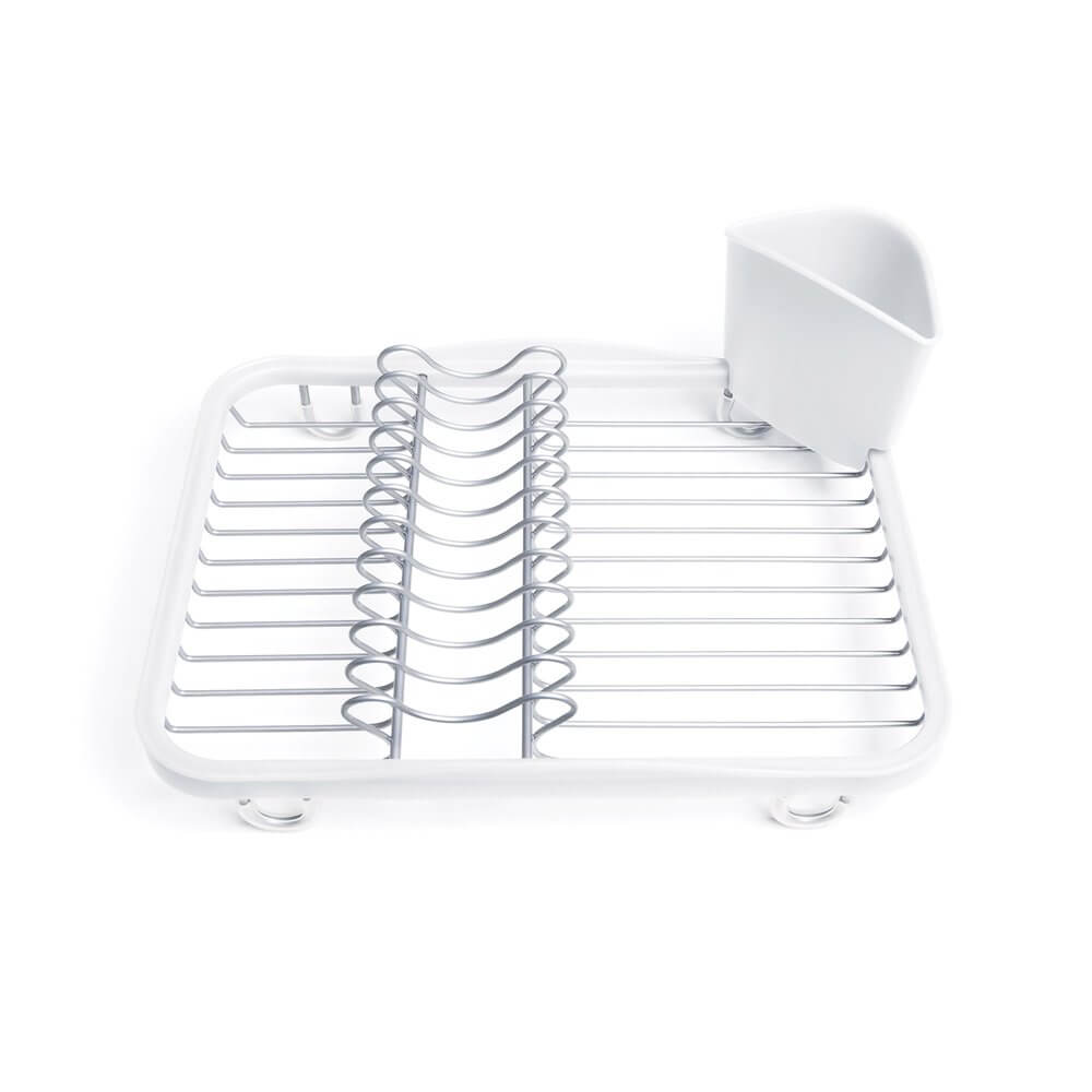 Umbra Sinkin Dish Rack White - KITCHEN - Dish Racks and Mats - Soko and Co