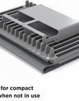 Umbra Udry Over Sink Dish Rack & Microfibre Drying Mat Grey - KITCHEN - Dish Racks and Mats - Soko and Co