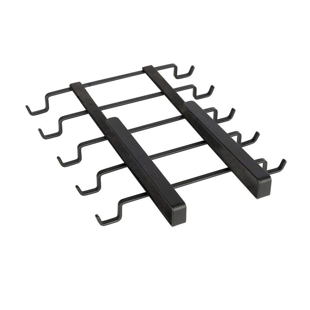 Under Shelf Cup & Mug Rack Black - KITCHEN - Shelves and Racks - Soko and Co