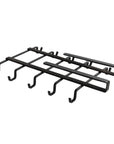 Under Shelf Cup & Mug Rack Black - KITCHEN - Shelves and Racks - Soko and Co