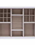 Urburn Medium Jewellery Tray for Elfa Drawers White - WARDROBE - Jewellery Storage - Soko and Co