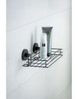 Vac Lock Suction Shower Shelf Matte Black - BATHROOM - Suction - Soko and Co