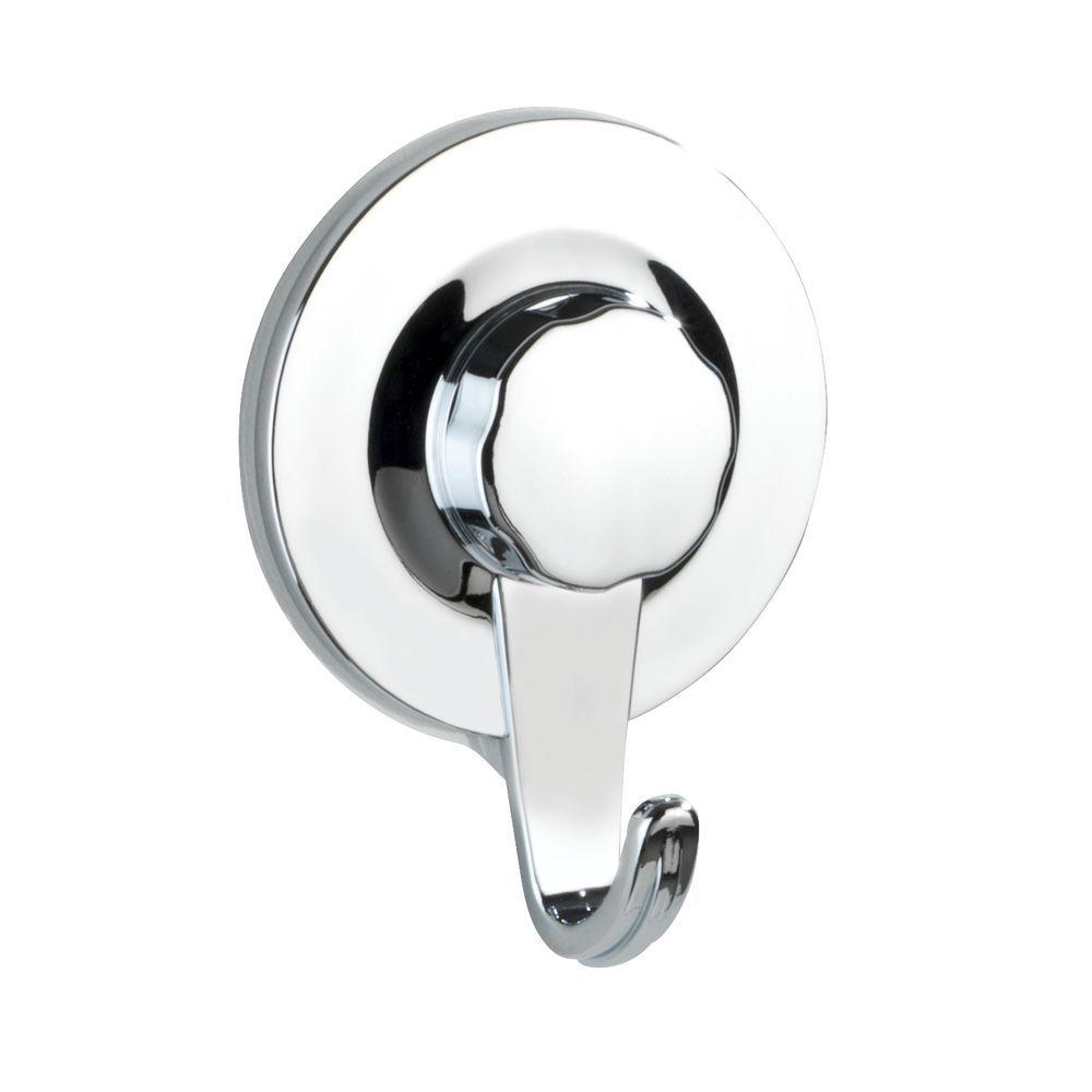 Valenza Static Lock Wall Hook Chrome - BATHROOM - Suction - Soko and Co