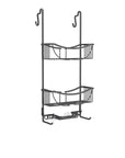 Venus 3 Tier Aluminium Over Door Shower Caddy Matte Black - BATHROOM - Shower Caddies - Soko and Co