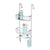 Venus 3 Tier Aluminium Over Door Shower Caddy - BATHROOM - Shower Caddies - Soko and Co