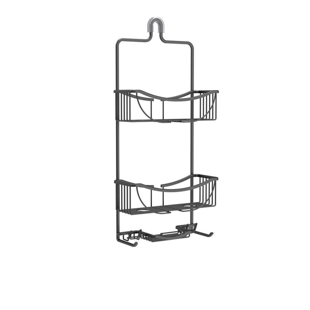 Venus 3 Tier Aluminium Shower Caddy Matte Black - BATHROOM - Shower Caddies - Soko and Co