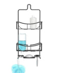 Venus 3 Tier Aluminium Shower Caddy Matte Black - BATHROOM - Shower Caddies - Soko and Co