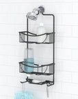 Venus 3 Tier Aluminium Shower Caddy Matte Black - BATHROOM - Shower Caddies - Soko and Co