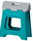 Vigar 32cm Compact Folding Step Stool Turquoise - LAUNDRY - Ladders - Soko and Co