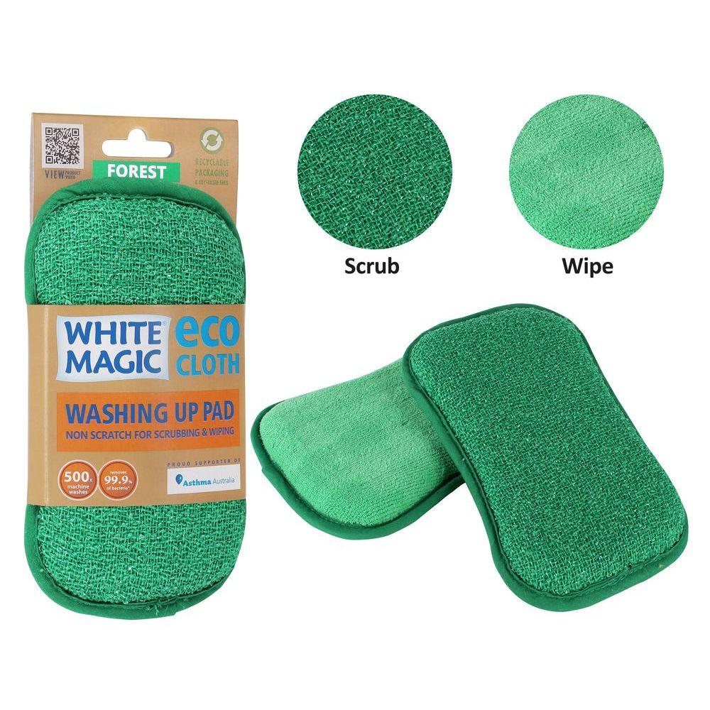 White Magic Eco Dish Washing Sponge Forest - KITCHEN - Sink - Soko and Co