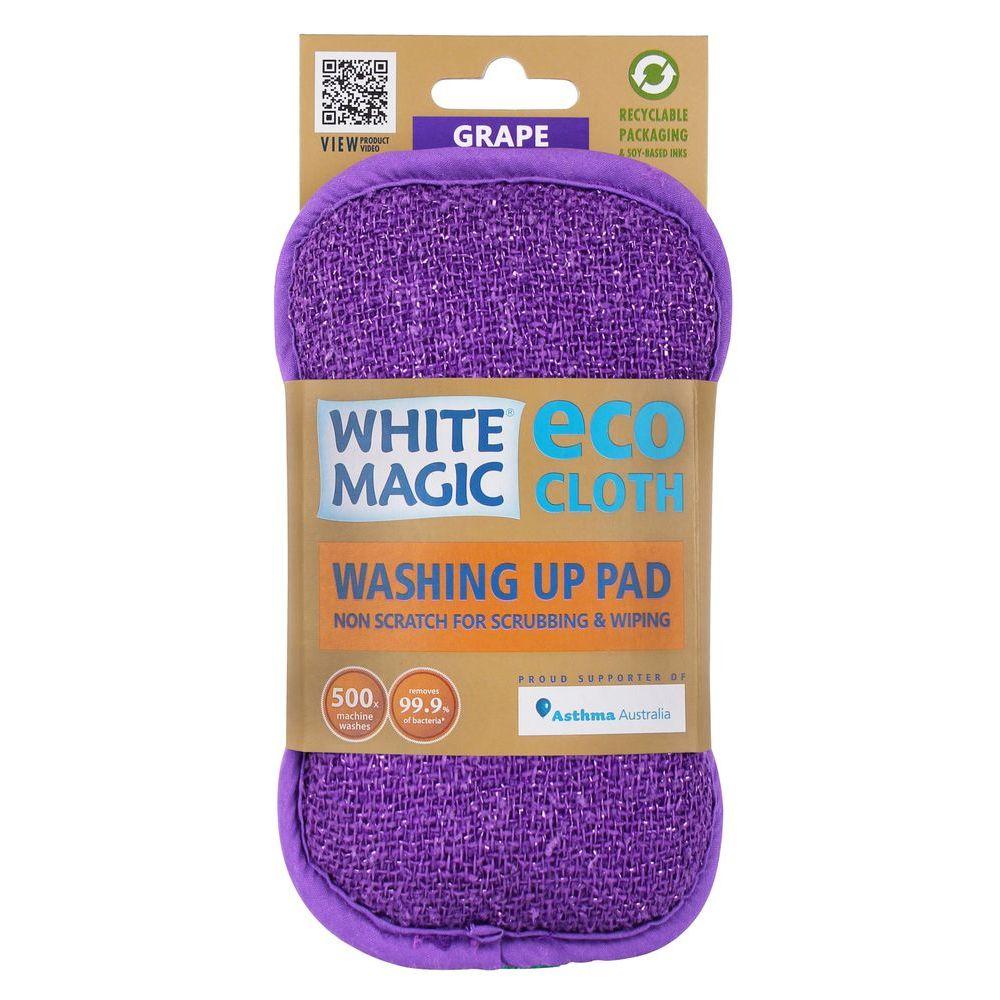 White Magic Eco Dish Washing Sponge Grape - KITCHEN - Sink - Soko and Co