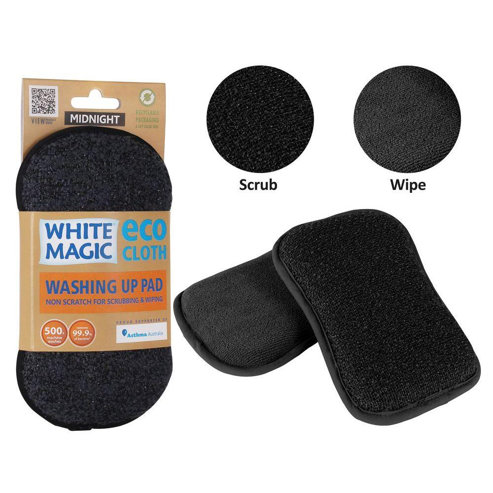 White Magic Eco Dish Washing Sponge Midnight - KITCHEN - Sink - Soko and Co