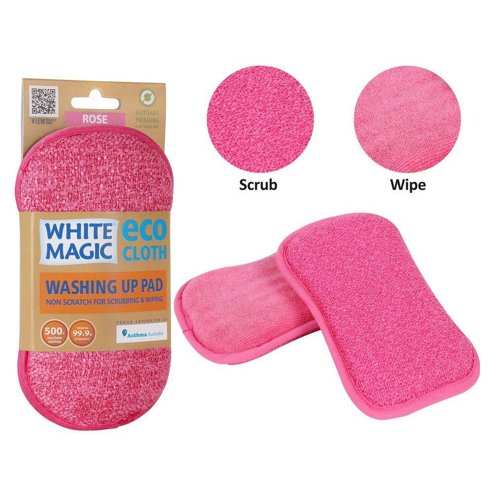 White Magic Eco Dish Washing Sponge Rose - KITCHEN - Sink - Soko and Co