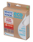 White Magic Extra Power Eraser Sponges 4 Pack - LAUNDRY - Cleaning - Soko and Co