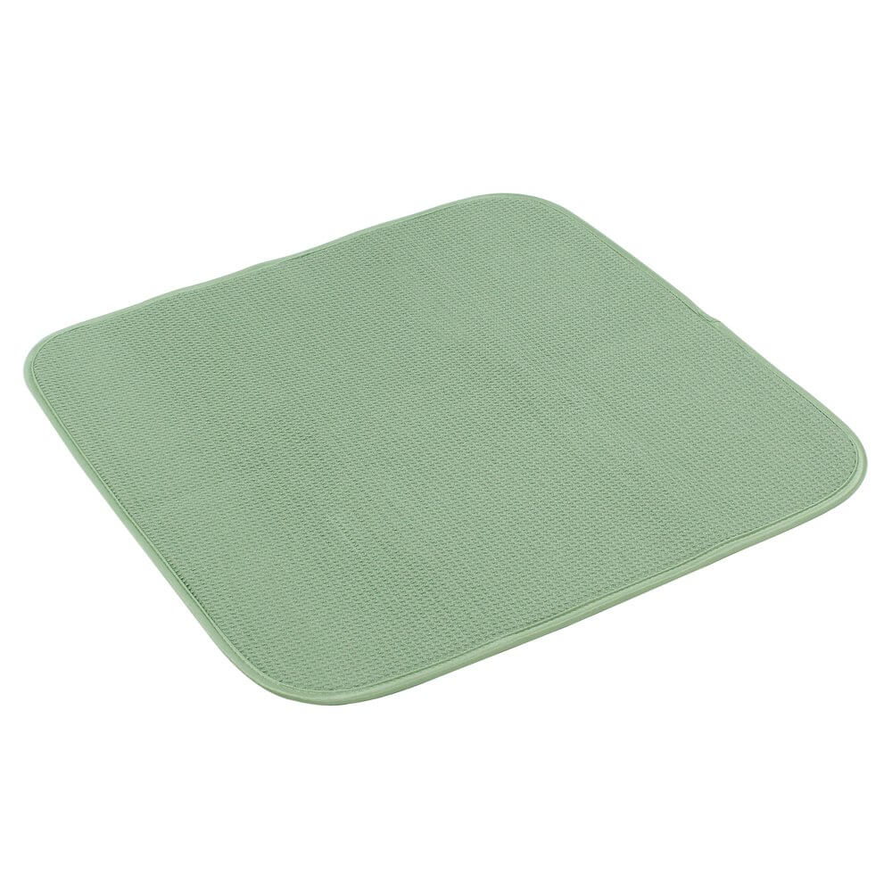 White Magic Microfibre Dish Drying Mat Olive Green - KITCHEN - Dish Racks and Mats - Soko and Co