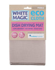 White Magic Microfibre Dish Drying Mat Pebble - KITCHEN - Dish Racks and Mats - Soko and Co