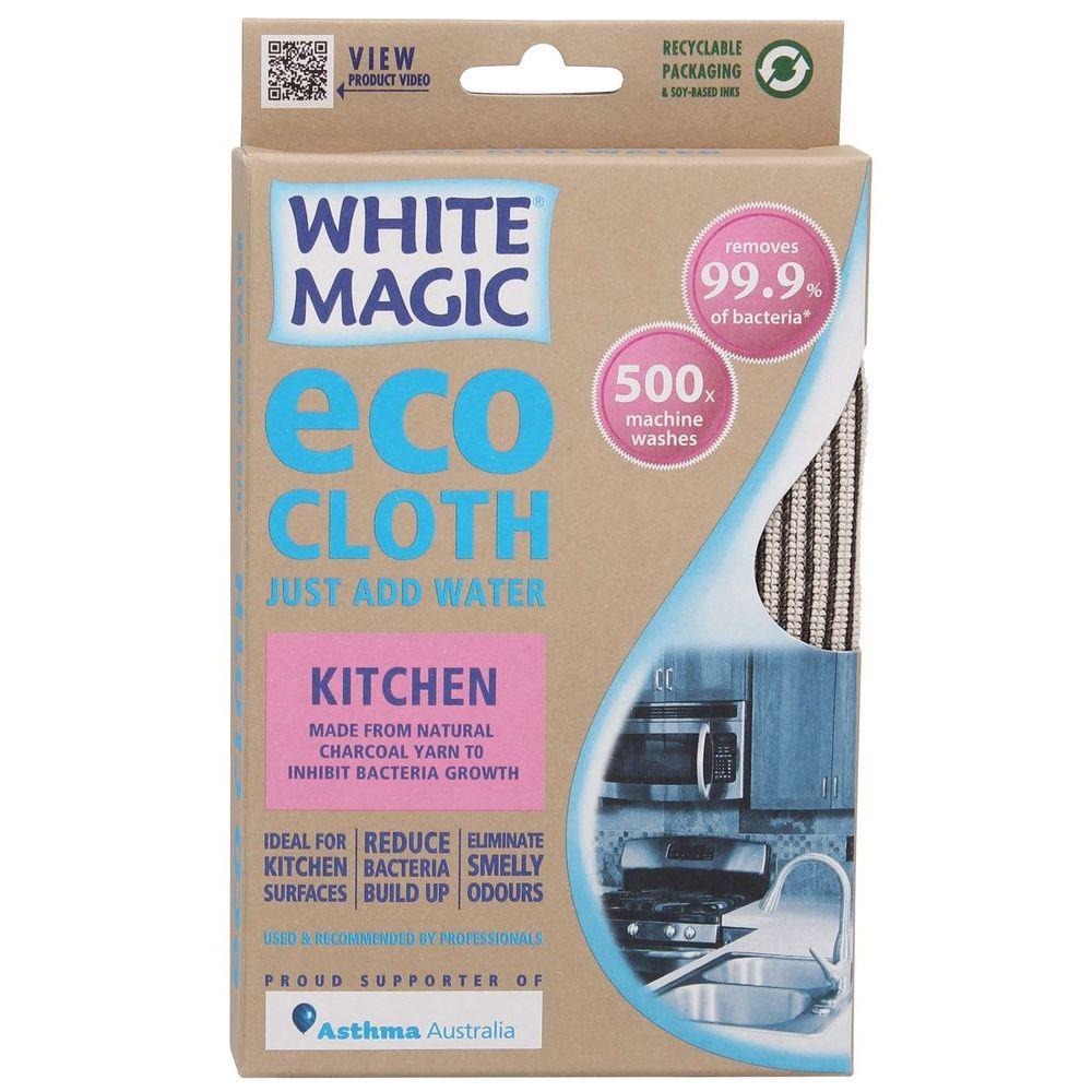 White Magic Microfibre Kitchen Eco Cloth - LAUNDRY - Cleaning - Soko and Co