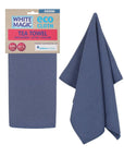 White Magic Microfibre Tea Towel Denim Blue - KITCHEN - Sink - Soko and Co