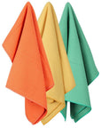 White Magic Microfibre Tea Towels 3 Pack Citrus - KITCHEN - Sink - Soko and Co