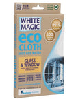 White Magic Microfibre Window & Glass Eco Cloth - LAUNDRY - Cleaning - Soko and Co