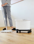 White Magic Spin Mop Trolley for Bucket - LAUNDRY - Cleaning - Soko and Co