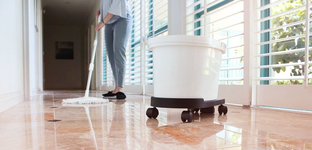 White Magic Spin Mop Trolley for Bucket - LAUNDRY - Cleaning - Soko and Co