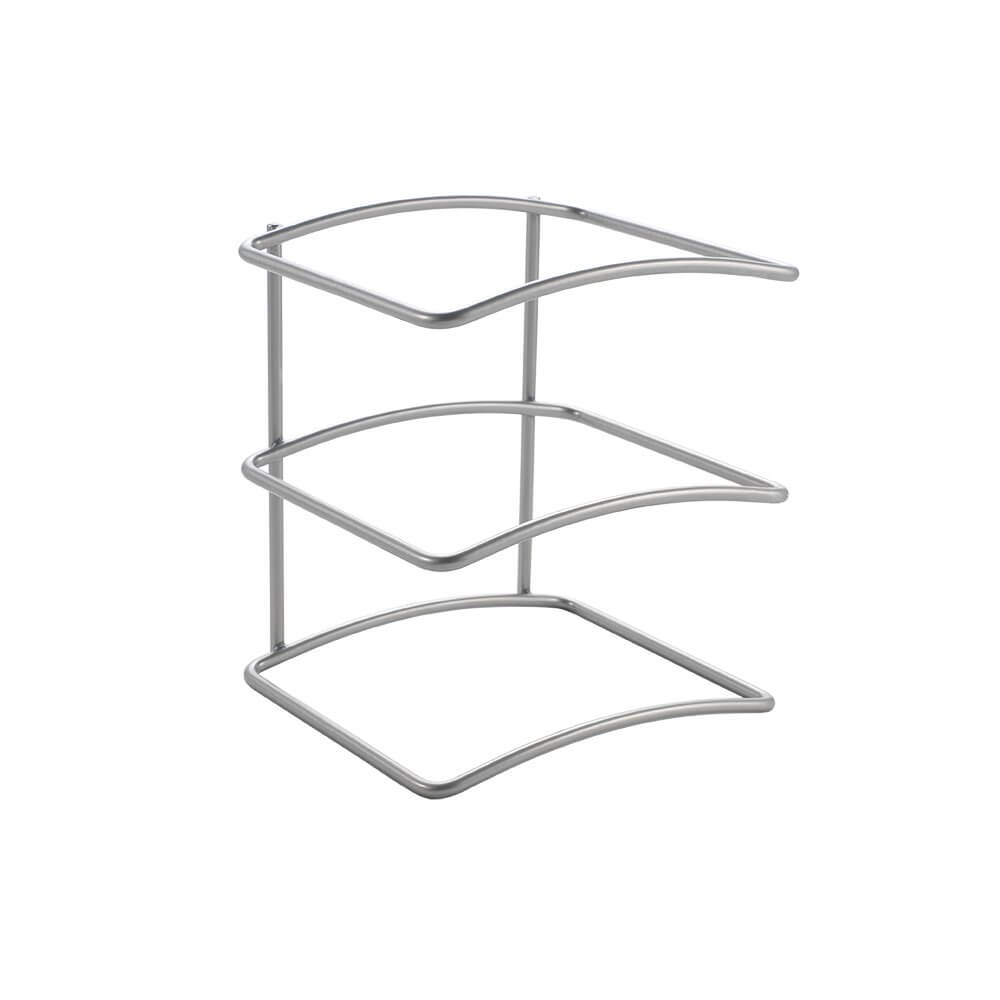 Wrappy 3 Tier Kitchen Roll Holder Silver - KITCHEN - Shelves and Racks - Soko and Co